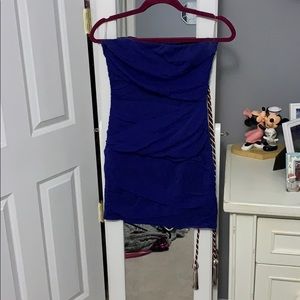 Strapless dress